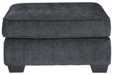 Altari Slate Oversized Accent Ottoman by Ashley at Eve Furniture