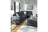Altari Slate Oversized Accent Ottoman by Ashley at Eve Furniture
