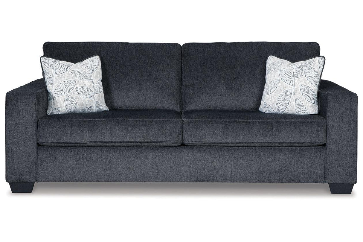 Altari Slate Queen Sofa Sleeper by Ashley at Eve Furniture
