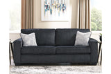 Altari Slate Queen Sofa Sleeper by Ashley at Eve Furniture