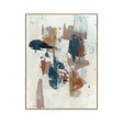 Alternative I Blue Painting Art 36x48 by Buddy Whitlock by Classic Home at Eve Furniture