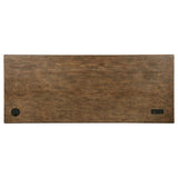 Altidore Distressed Brown 68-inch 7-drawer Executive Home Office Desk by Coaster at Eve Furniture