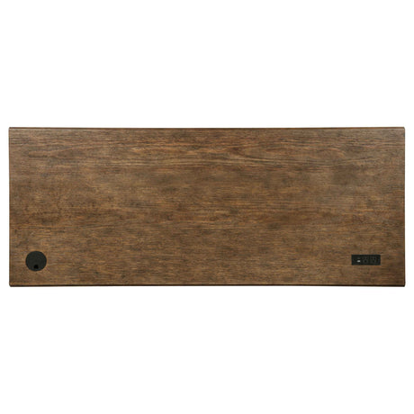 Altidore Distressed Brown 68-inch 7-drawer Executive Home Office Desk by Coaster at Eve Furniture