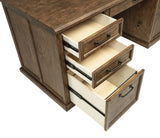 Altidore Distressed Brown 68-inch 7-drawer Executive Home Office Desk by Coaster at Eve Furniture