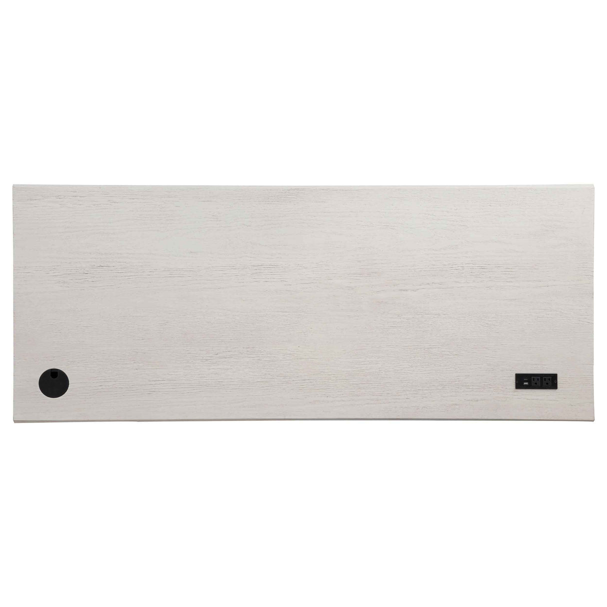 Altidore Distressed White 68-inch 7-drawer Executive Home Office Desk by Coaster at Eve Furniture