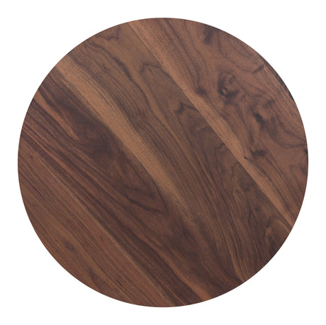 Alto Brown & Gold Bistro Table by Zuomod at Eve Furniture