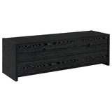 Alton Black Oak 62" 3-Drawer TV Console by Coaster at Eve Furniture