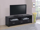 Alton Black Oak 62" 3-Drawer TV Console by Coaster at Eve Furniture