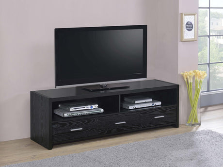 Alton Black Oak 62" 3-Drawer TV Console by Coaster at Eve Furniture
