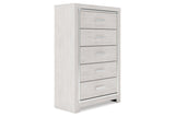 Altyra White Chest of Drawers by Ashley at Eve Furniture