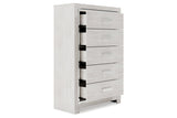 Altyra White Chest of Drawers by Ashley at Eve Furniture
