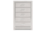 Altyra White Chest of Drawers by Ashley at Eve Furniture