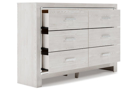 Altyra White Dresser by Ashley at Eve Furniture