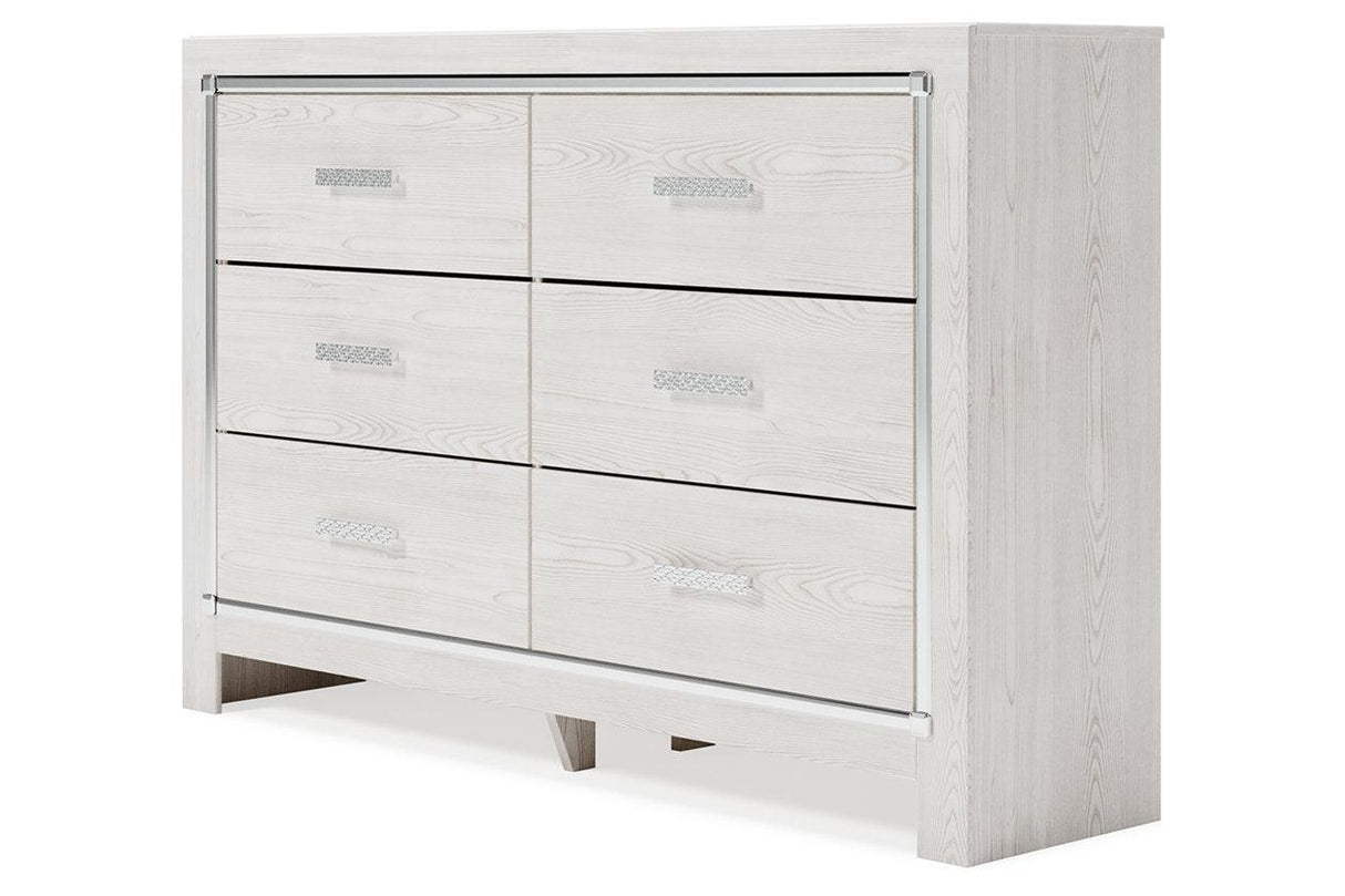 Altyra White Dresser by Ashley at Eve Furniture