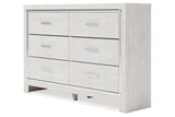 Altyra White Dresser by Ashley at Eve Furniture