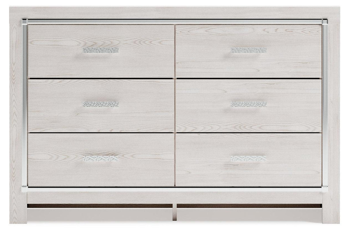 Altyra White Dresser by Ashley at Eve Furniture