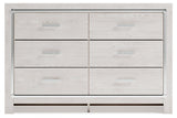 Altyra White Dresser by Ashley at Eve Furniture