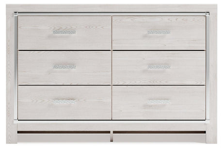 Altyra White Dresser by Ashley at Eve Furniture