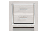 Altyra White Nightstand by Ashley at Eve Furniture