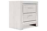 Altyra White Nightstand by Ashley at Eve Furniture