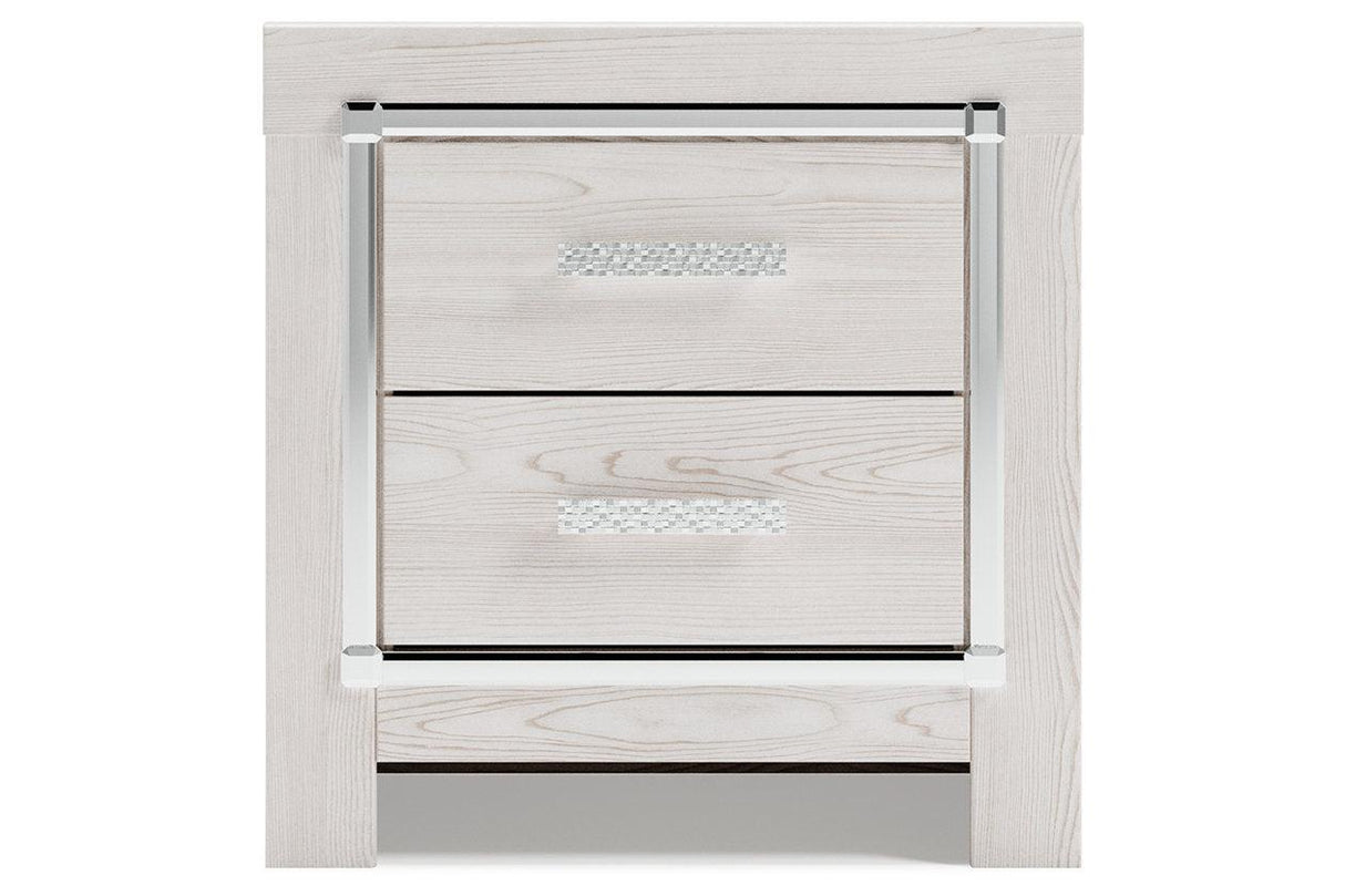 Altyra White Nightstand by Ashley at Eve Furniture