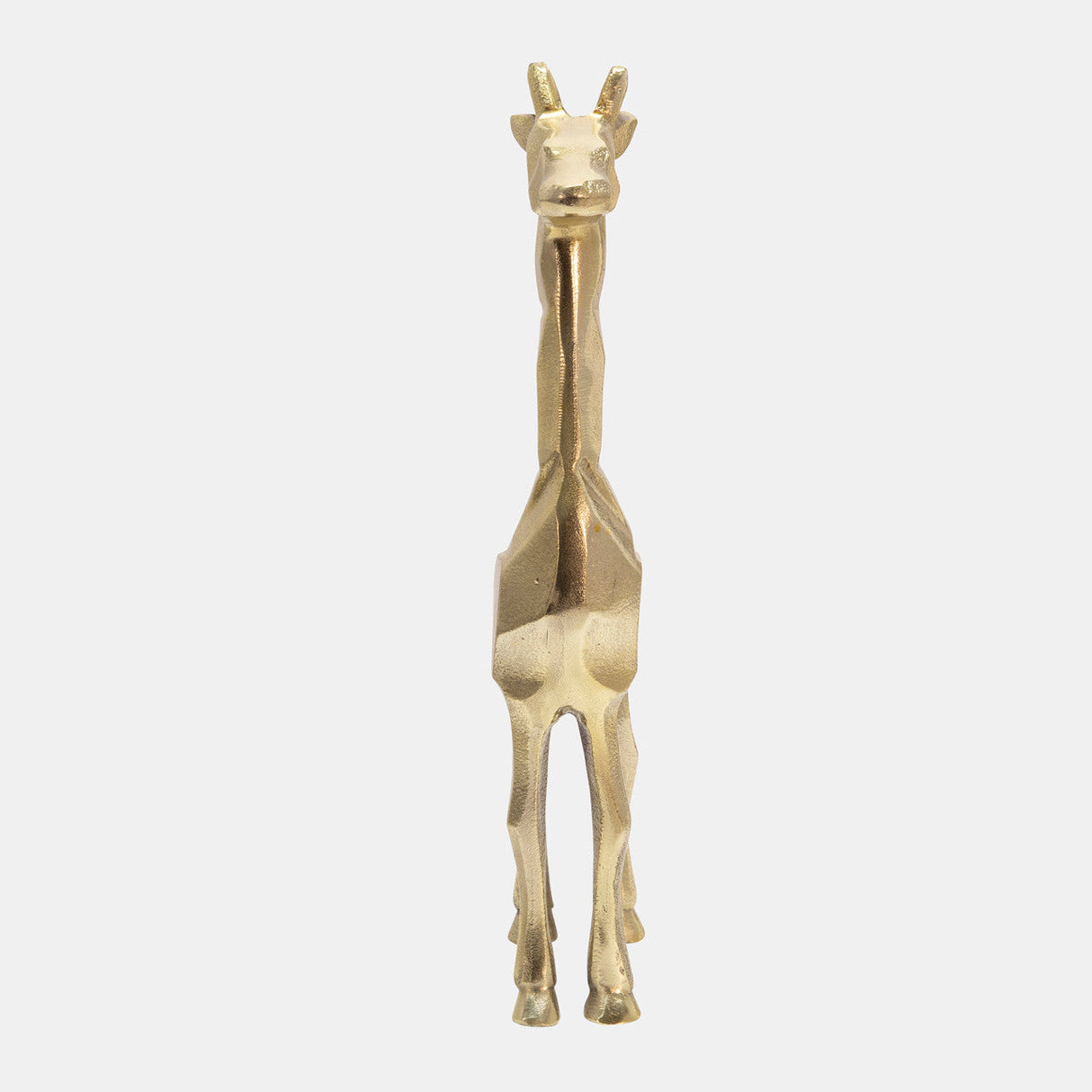 Aluminum 15" Giraffe Decor, Gold