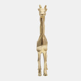 Aluminum 15" Giraffe Decor, Gold