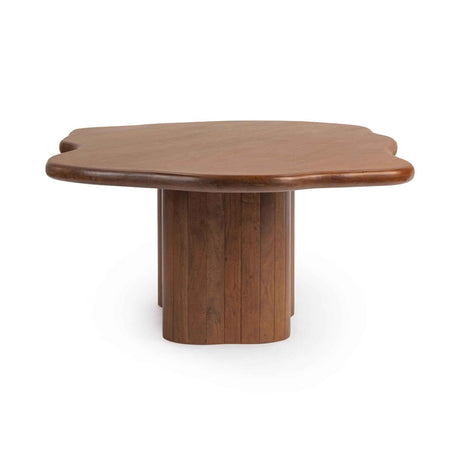 Alvaro 94" Freeform Dining Table - Chestnut by Classic Home at Eve Furniture