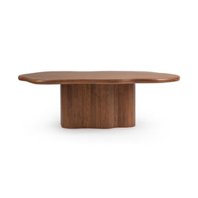 Alvaro 94" Freeform Dining Table - Chestnut by Classic Home at Eve Furniture