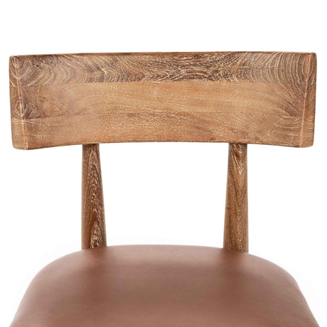Alvaro Dining Chair Set of 2 - Golden Wheat by Classic Home at Eve Furniture