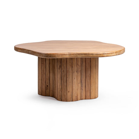 Alvaro Golden Wheat 65 Freeform Dining Table by Classic Home at Eve Furniture