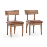 Alvaro Golden Wheat Dining Chair (Set of 2) by Classic Home at Eve Furniture