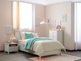 Alya Kids Room Set (Twin Bed & Study Desk & Nightstand) by Furnia at Eve Furniture