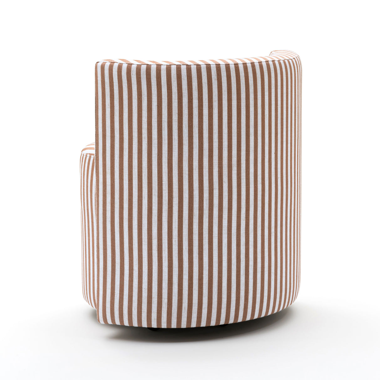 Alyssa Striped Performance Linen Rolling Desk Chair by TOV Furniture at Eve Furniture