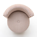 Alyssa Striped Performance Linen Rolling Desk Chair by TOV Furniture at Eve Furniture