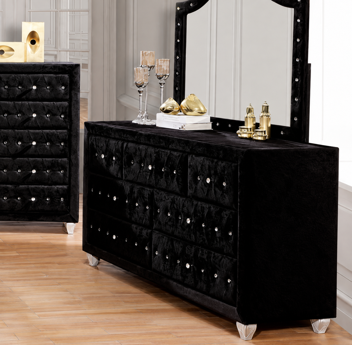 Alzire Black Dresser