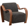 Amabel Chair, Paris Cerulean by Dovetail at Eve Furniture