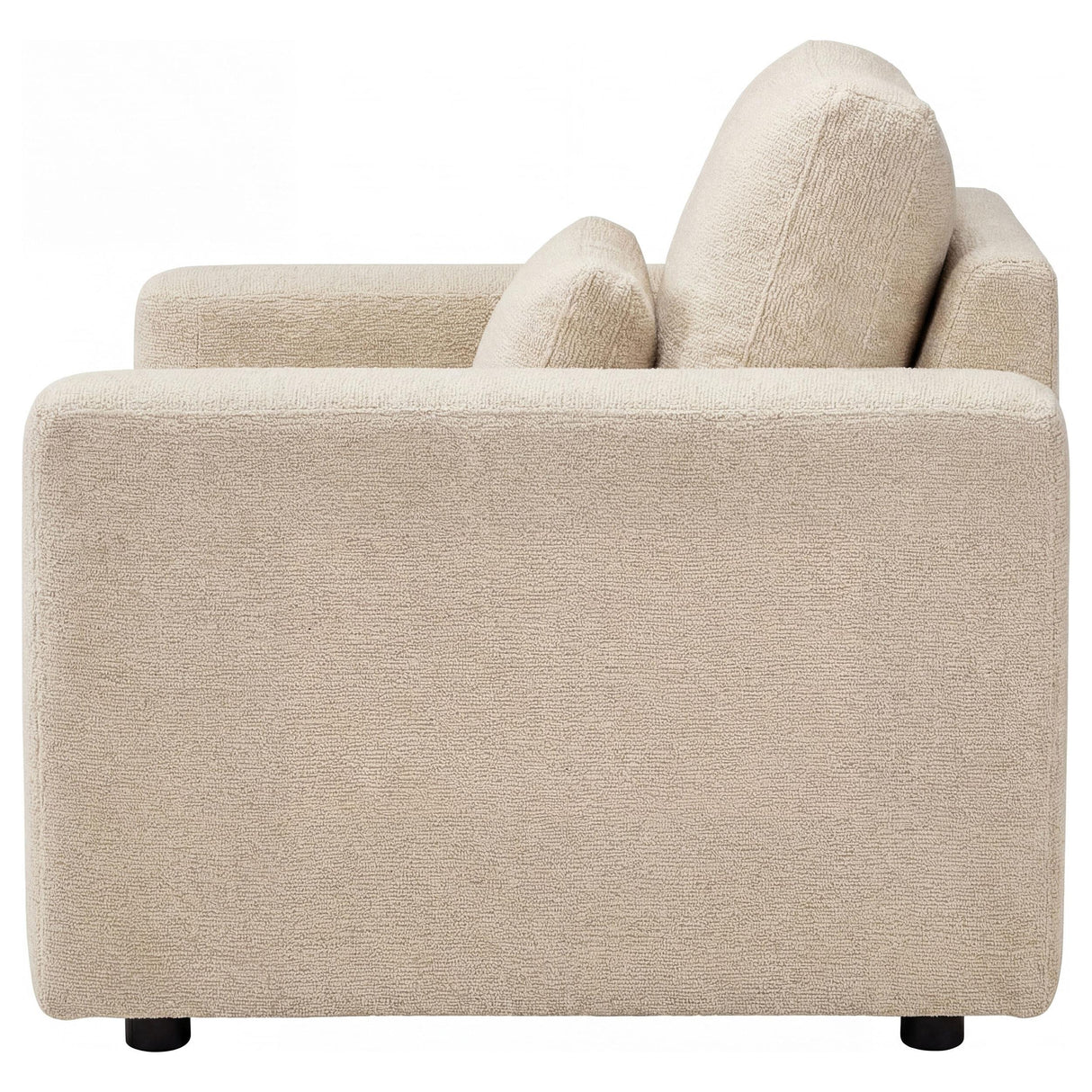 Amador Camel Chenille Upholstered Track Arm Accent Chair by Coaster at Eve Furniture