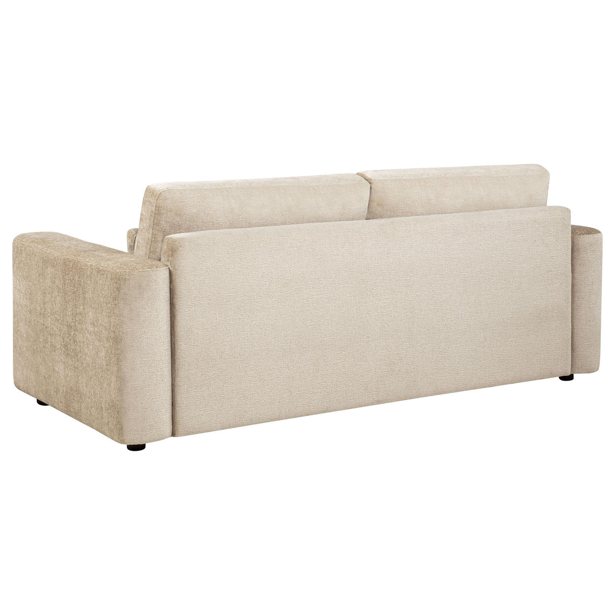 Amador Camel Chenille Upholstered Track Arm Sofa by Coaster at Eve Furniture