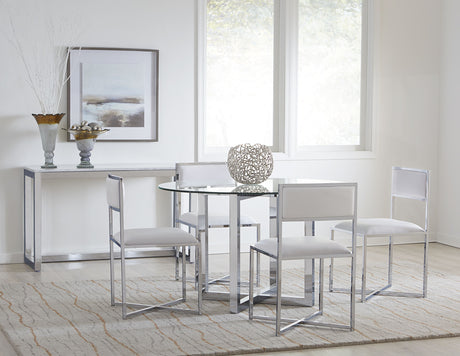 Amalfi Carrara Marble Top Sideboard by Modus Furniture at Eve Furniture