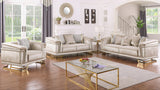 Amalfi Champagne Living Room Set by New Era Innovations at Eve Furniture