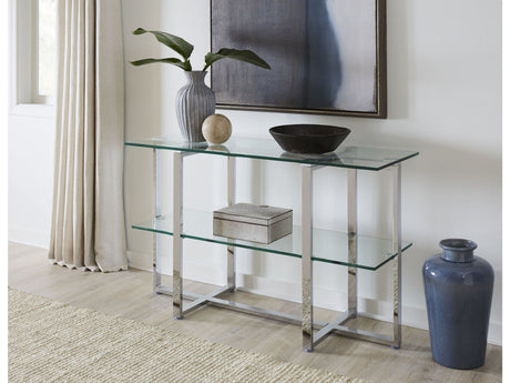 Amalfi Glass Shelf Sideboard by Modus Furniture at Eve Furniture