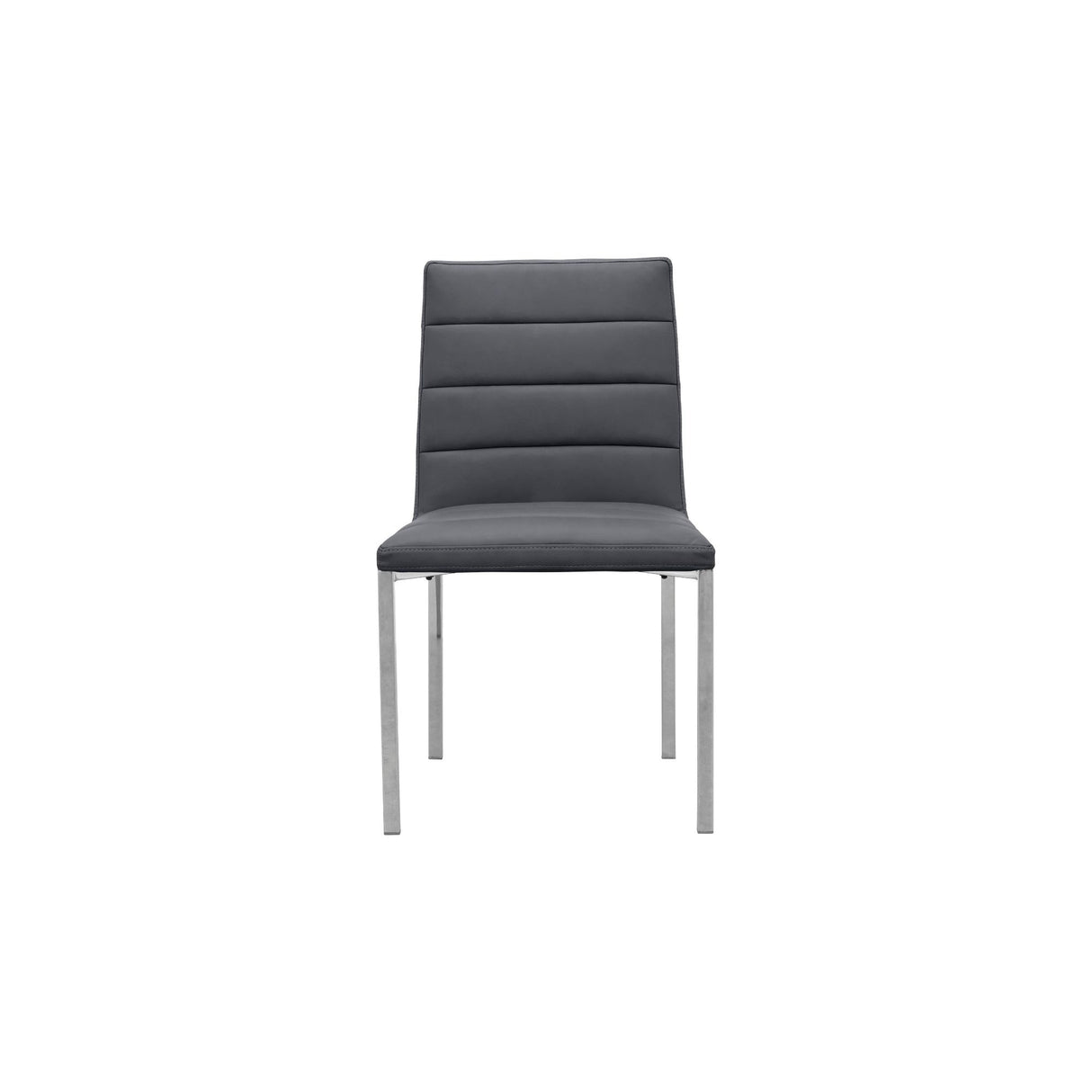 Amalfi Metal Back Chair in Cobalt Leather (Set of 2) by Modus Furniture at Eve Furniture