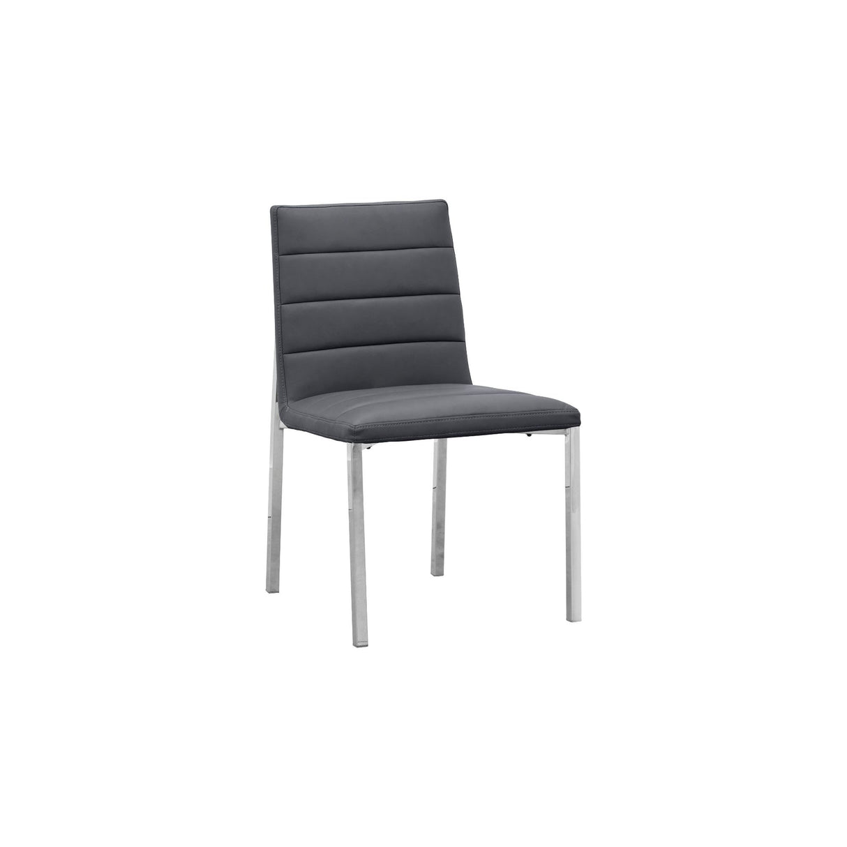 Amalfi Metal Back Chair in Cobalt Leather (Set of 2) by Modus Furniture at Eve Furniture