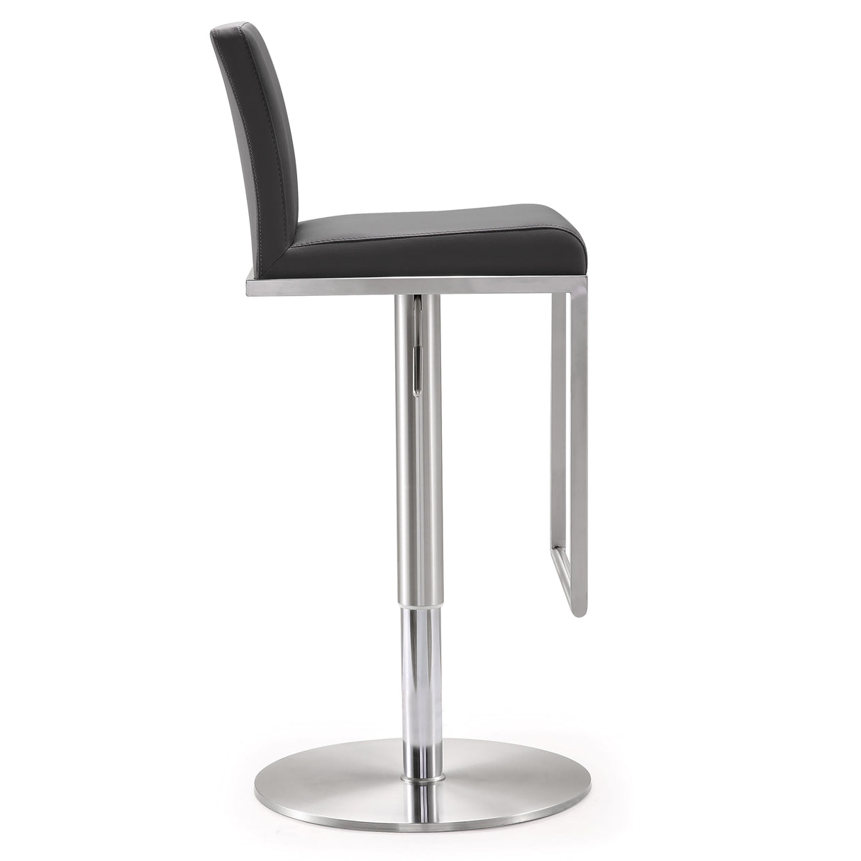 Amalfi Performance Vegan Leather Adjustable Stool by TOV Furniture at Eve Furniture