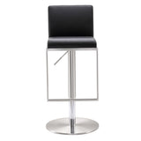 Amalfi Performance Vegan Leather Adjustable Stool by TOV Furniture at Eve Furniture