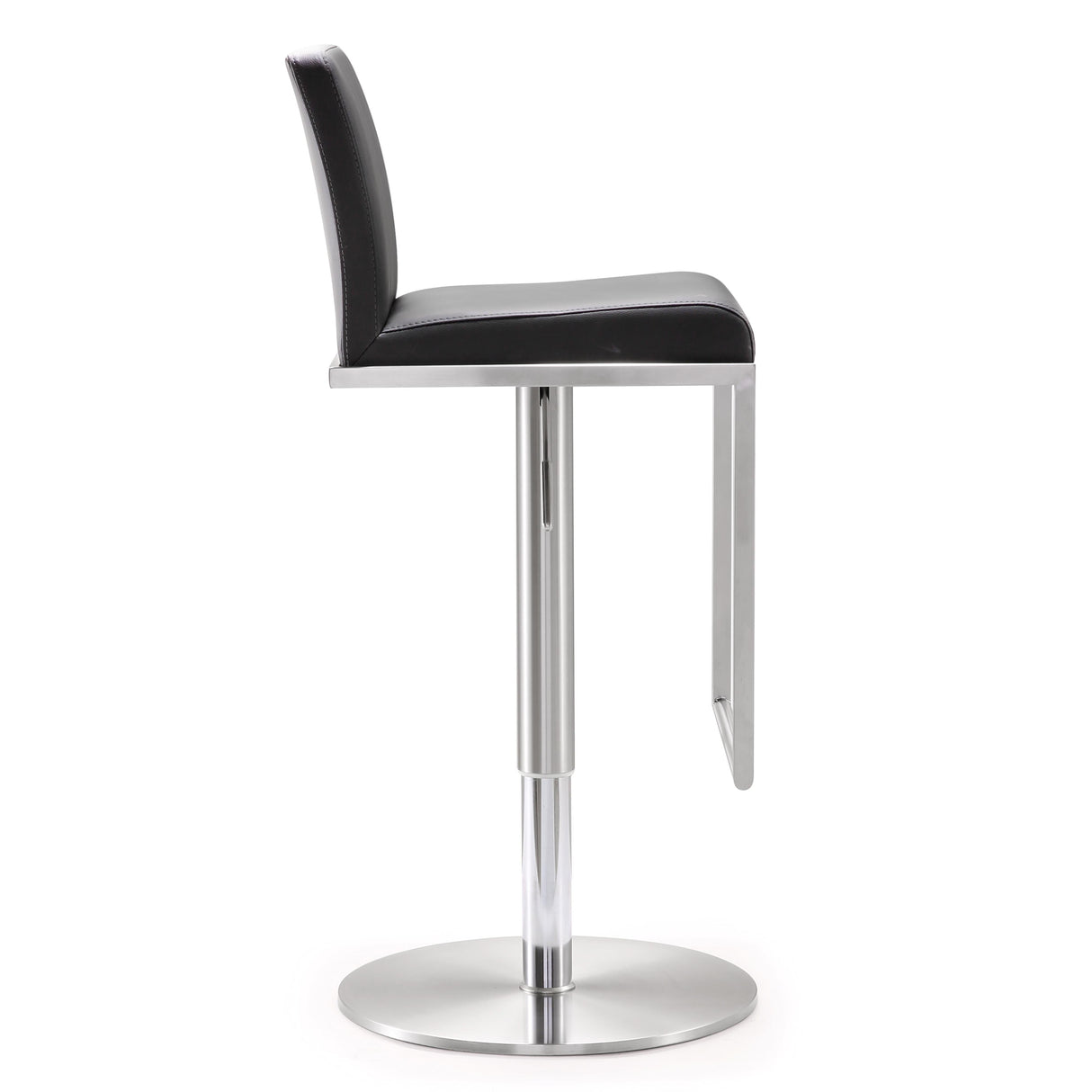 Amalfi Performance Vegan Leather Adjustable Stool by TOV Furniture at Eve Furniture