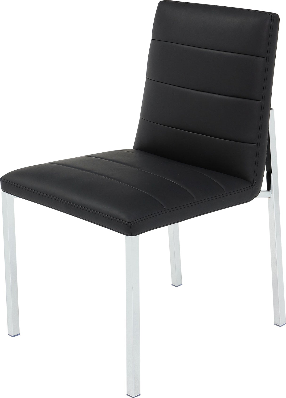 Amalfi Soot/Chrome Metal Back Chair (Set of 2) by Modus Furniture at Eve Furniture