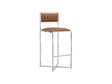 Amalfi X-Base Bar Stool in Cognac Leather (Set of 2) by Modus Furniture at Eve Furniture