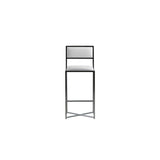 Amalfi X-Base Bar Stool in White Leather (Set of 2) by Modus Furniture at Eve Furniture